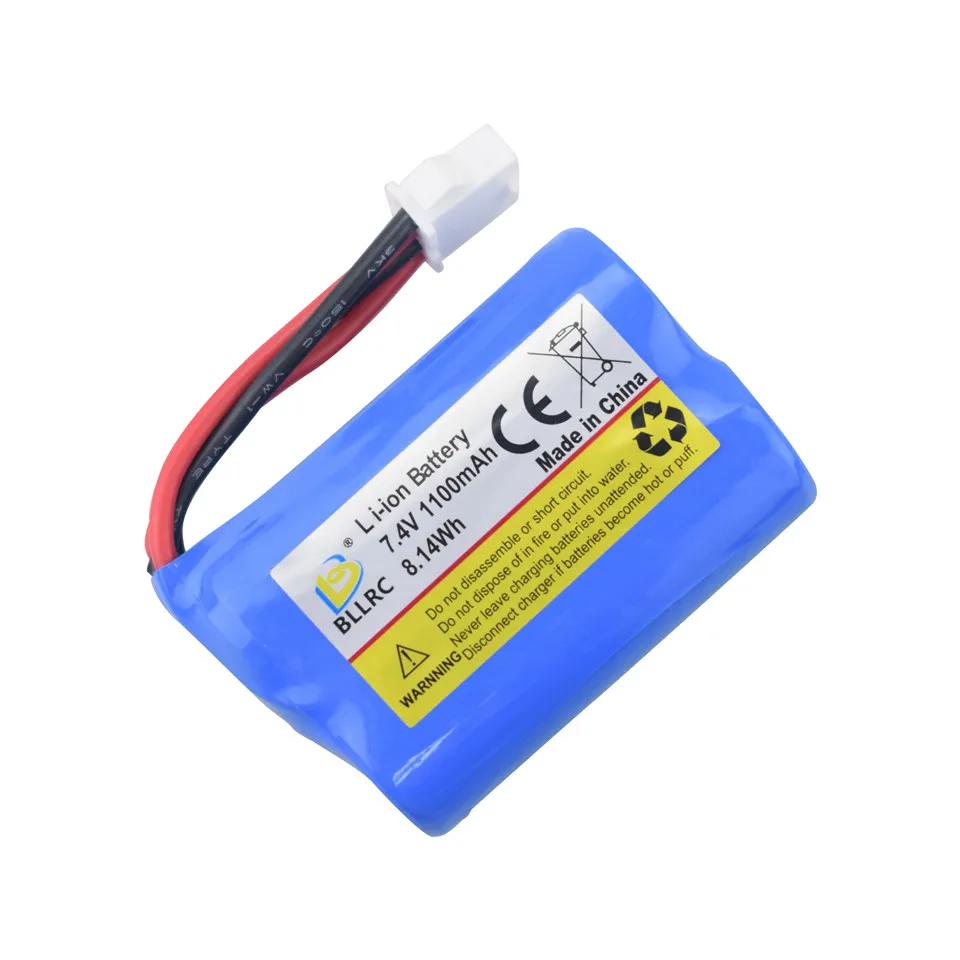2S 7 4 V 1100mah 20C литий-полимерная батарея стандартная штепсельная Вилка для BLLRC L100
