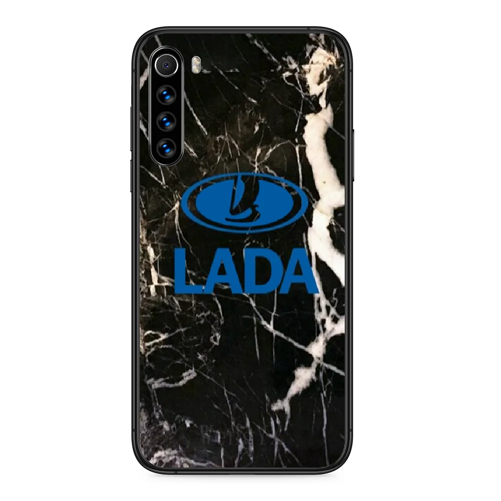 

Russian Automobile LADA Phone case For Xiaomi Redmi Note 4A 4X 5 6 6A 7 7A 8 8A 4 5 5A 8T Plus Pro black bumper painting funda