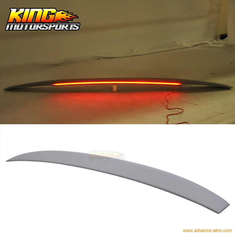 Светодиодный Неокрашенный спойлер подходит для hyundai Sonata 2015 2017|roof spoiler|led spoilersonata