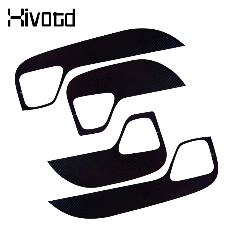 Hivotd автомобильная дверь и ящик для хранения, противоударная крышка, внутренние наклейки, защитные аксессуары для Mitsubishi Outlander 3 2016-2022