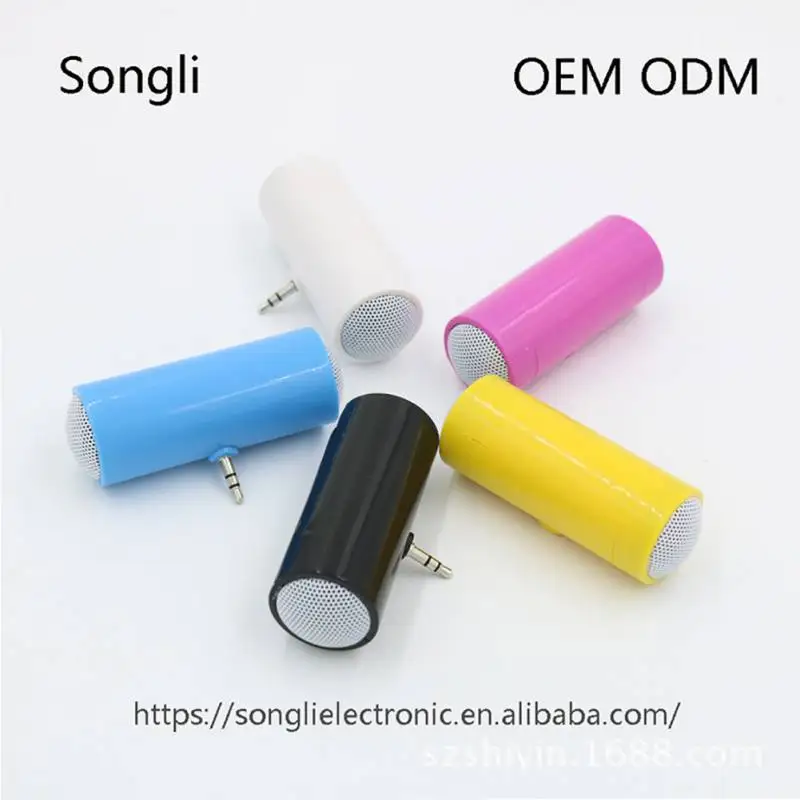 3.5mm Mini Portable Stereo Speaker for iPod iPhone MP3 MP4 Player Smartphone Tablet Party Supplies | Дом и сад