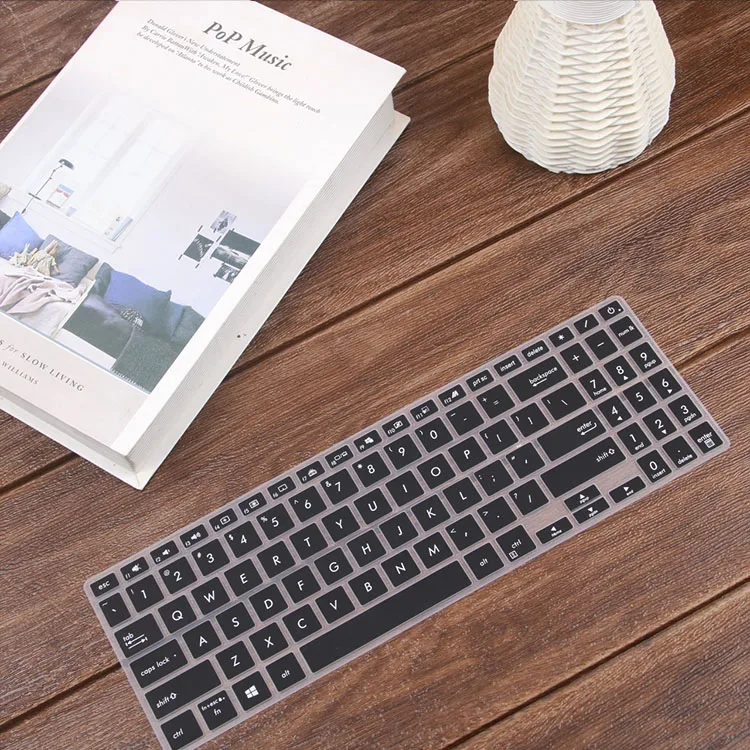 Силиконовая защита для клавиатуры ноутбука кожного покрова ASUS Zenbook флип 15 Q507IQ Q507