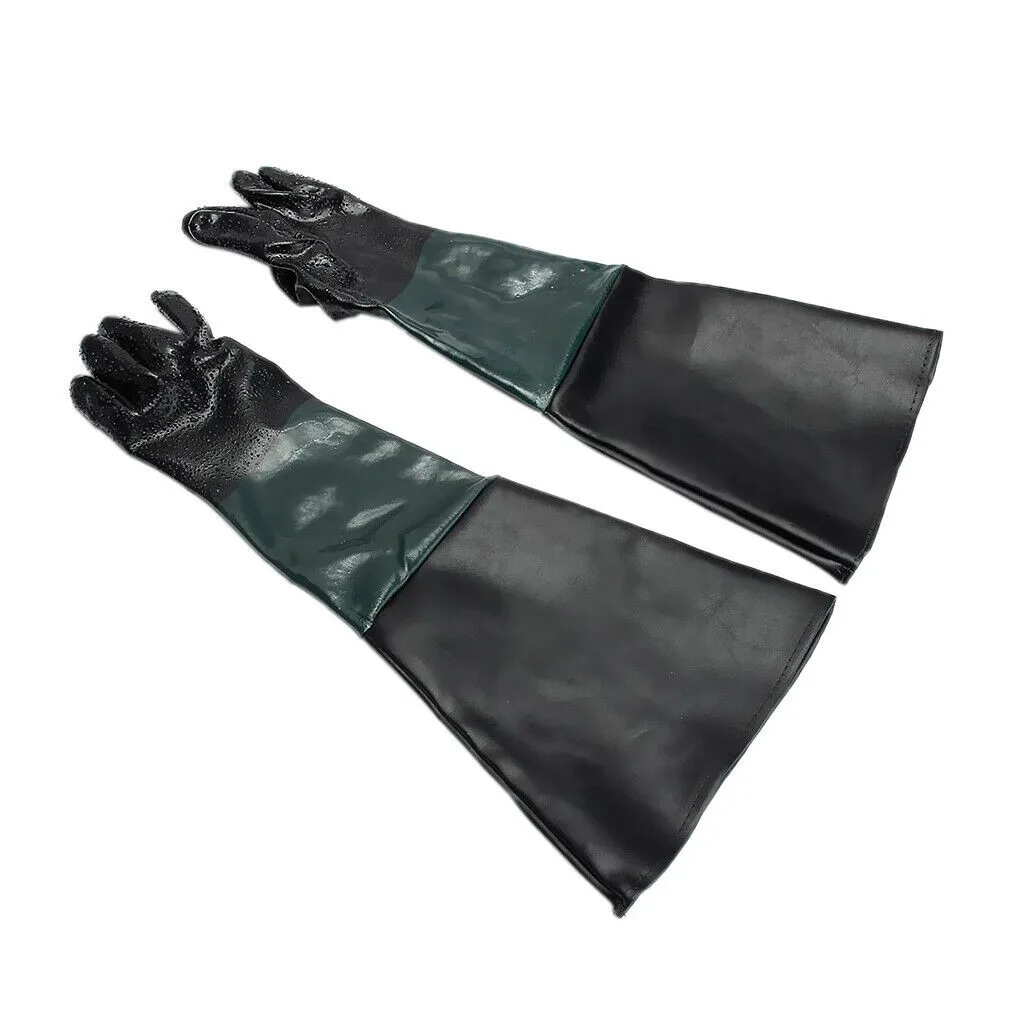 

Пескоструйные перчатки 60*30 см, аксессуары 60 см, удобные зеленые, черные