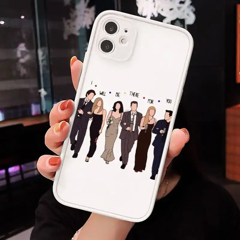 

Friends TV Phone Cases Matte For iPhone 12 Mini 11 Pro XR XS Max 7 8 Plus X Hard PC Back Cover