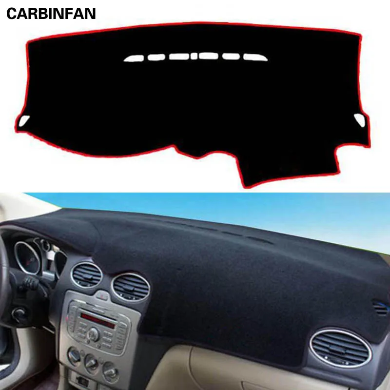 LHD крышка приборной панели коврик для подходит Ford Focus 2 MK2 солнцезащитный козырек