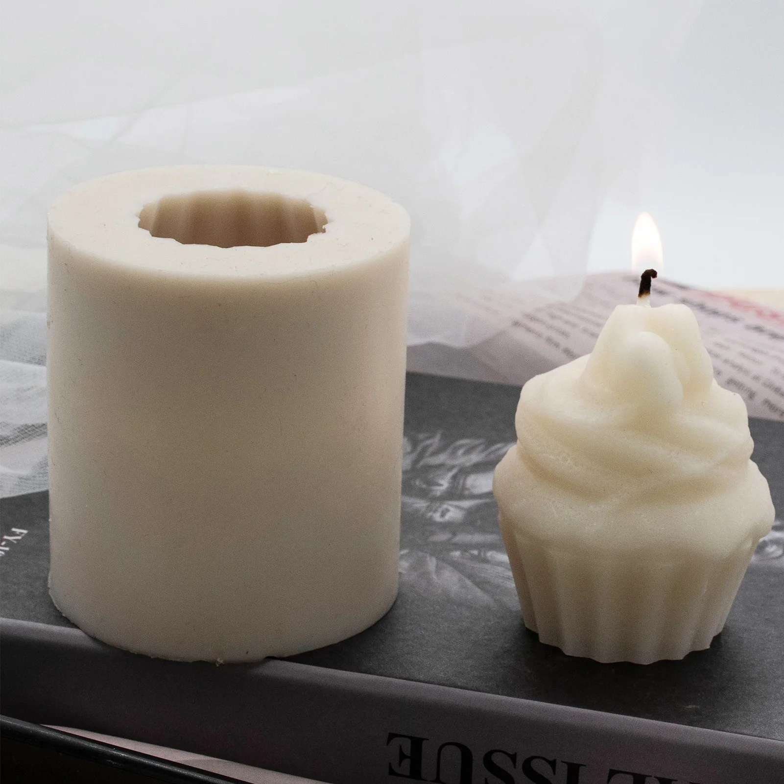 Лампы в форме свечи силиконовая форма для маффинов стаканчик свеча формы поделки