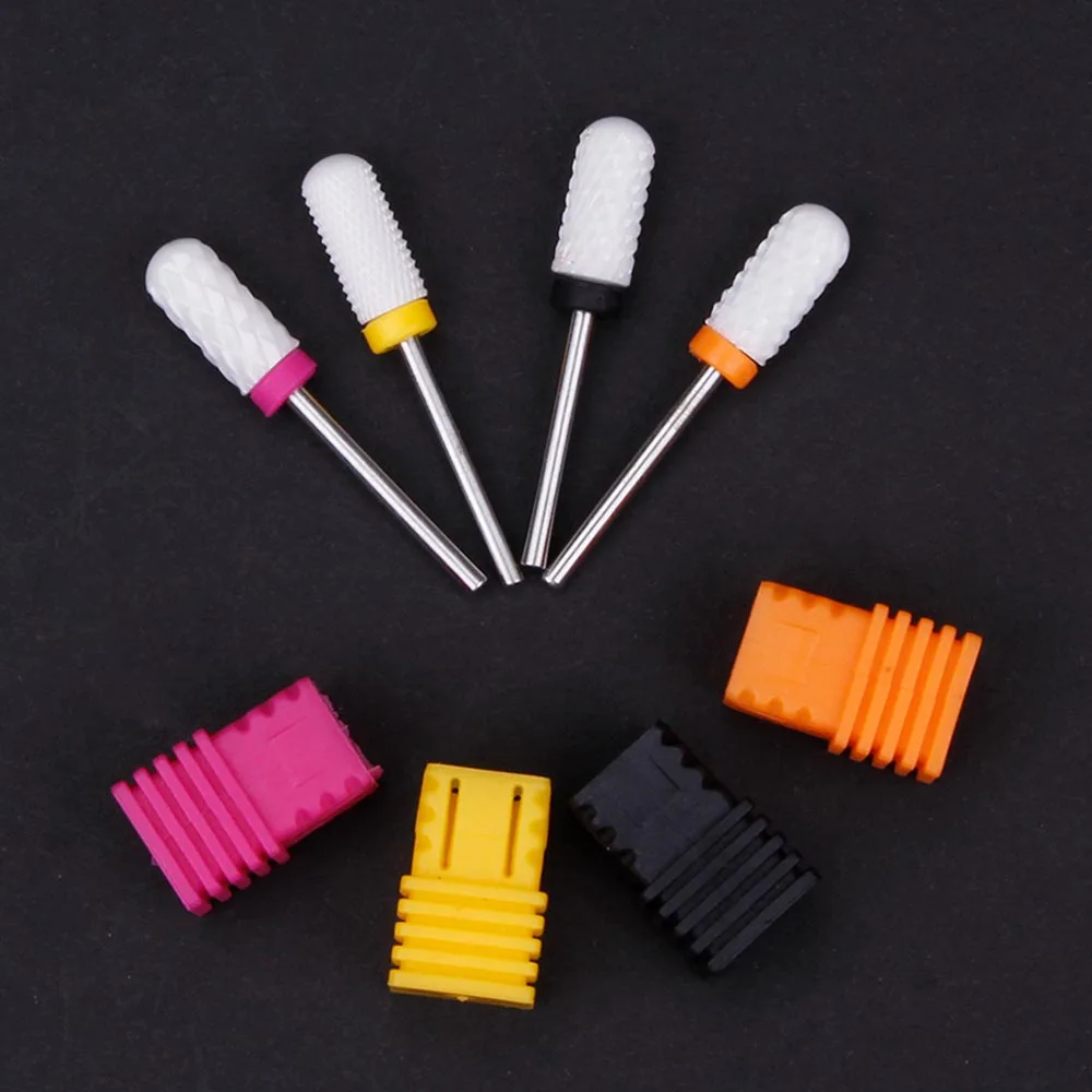 14 типов керамических сверл для ногтей фреза роторные сверла электрической