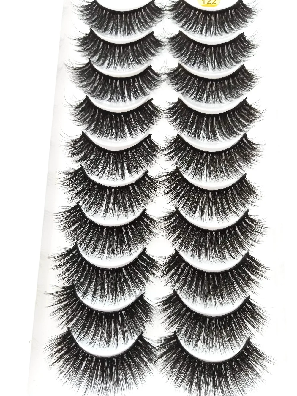 

5/7/10Pairs False Eyelashes Soft Lashes Handmade Natural Fake Lashes Faux Eyelashes Makeup Eyelashes Extension Extended Lashes