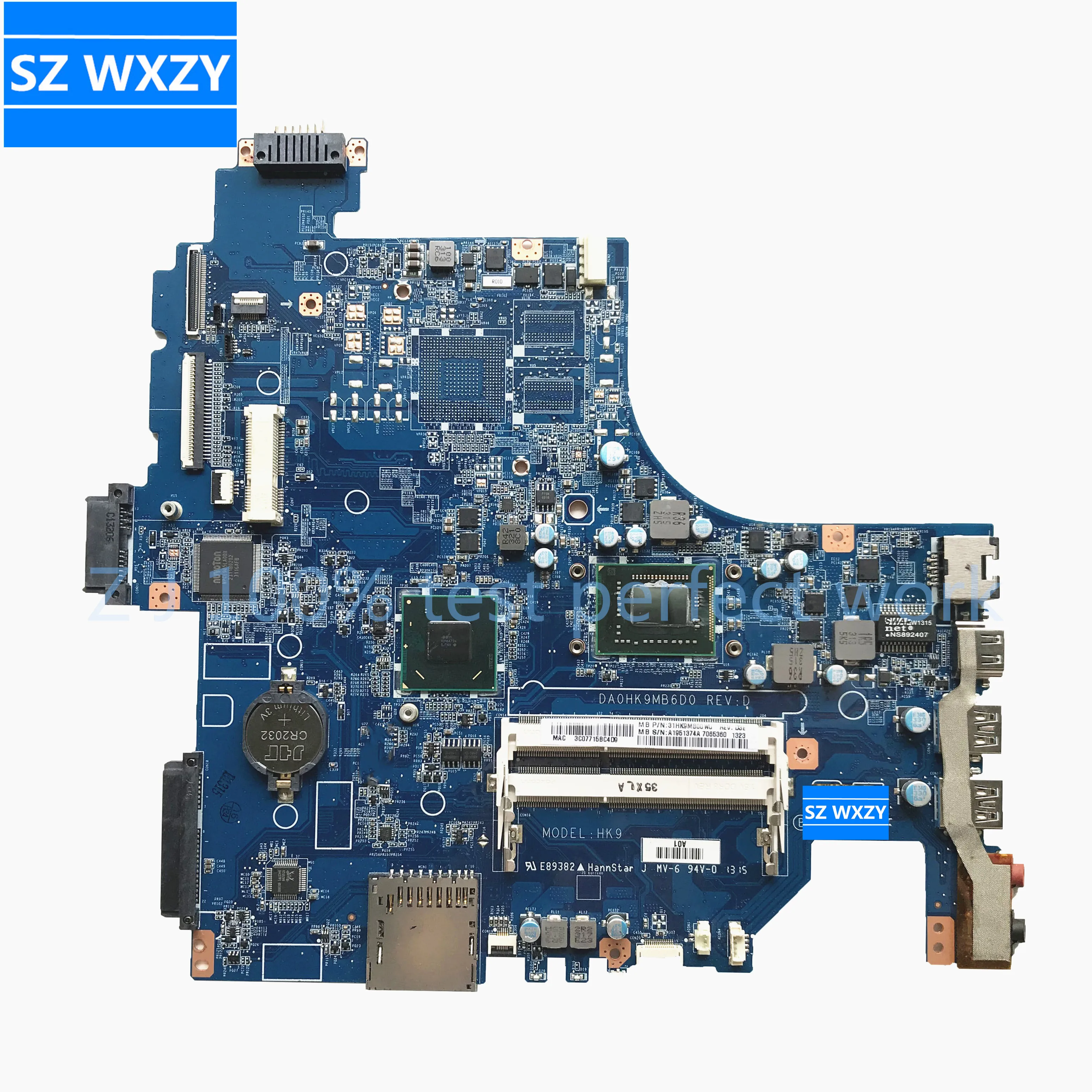 Оригинальная материнская плата для ноутбука sony VIAO SVF152 A1951374A HM70 с процессором SR0V4