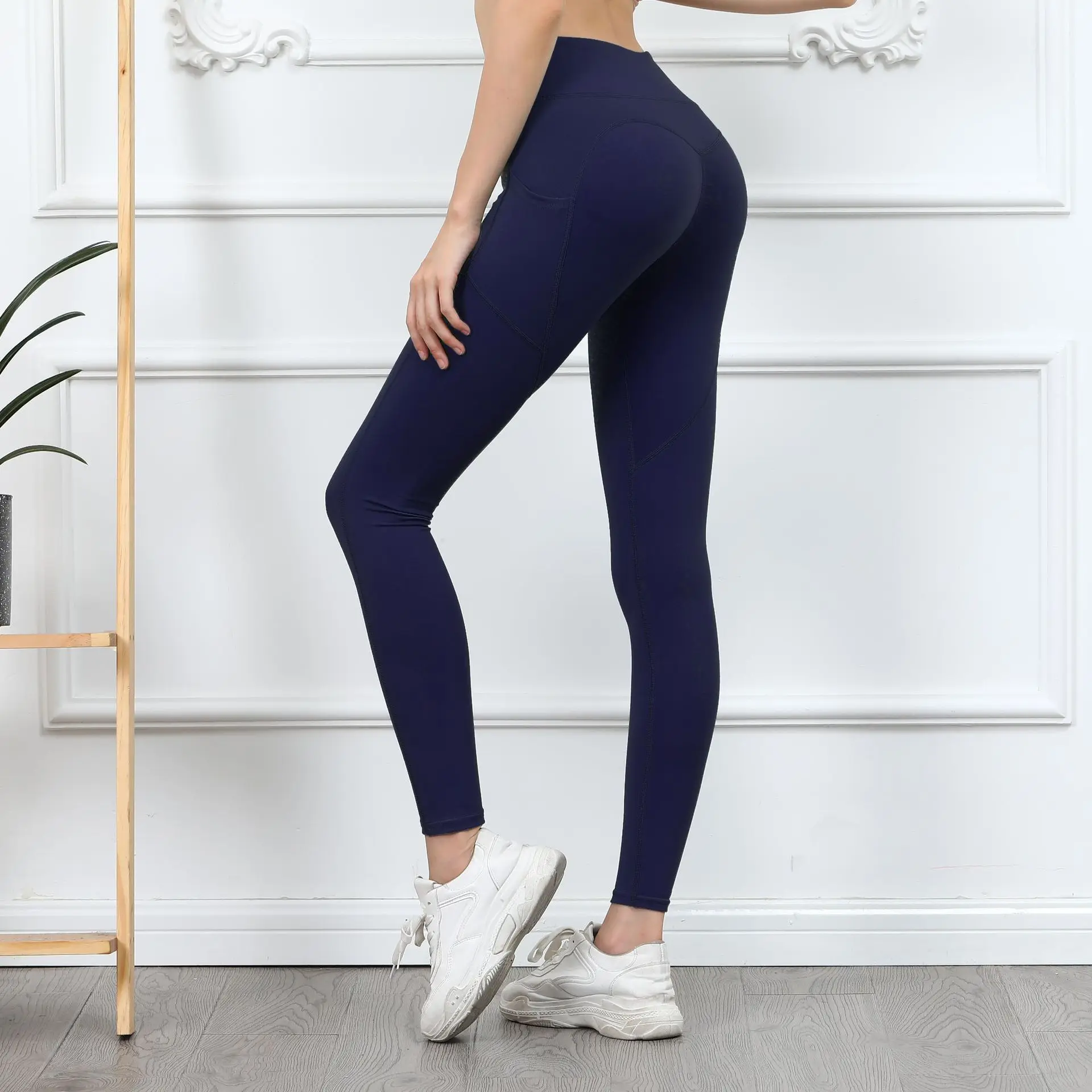 Sports tights 2020 new running training quick-drying elastic high waist yoga pants for women sport seamless leggings