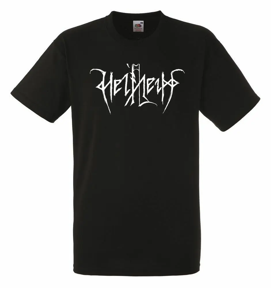 Новая Черная футболка с логотипом Helheim Fruit of the Loom все размеры 2020
