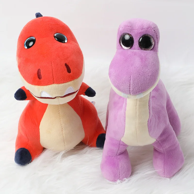 Новый мультфильм Аниме динозавр плюшевые игрушки мягкий милый плюшевый мягкие