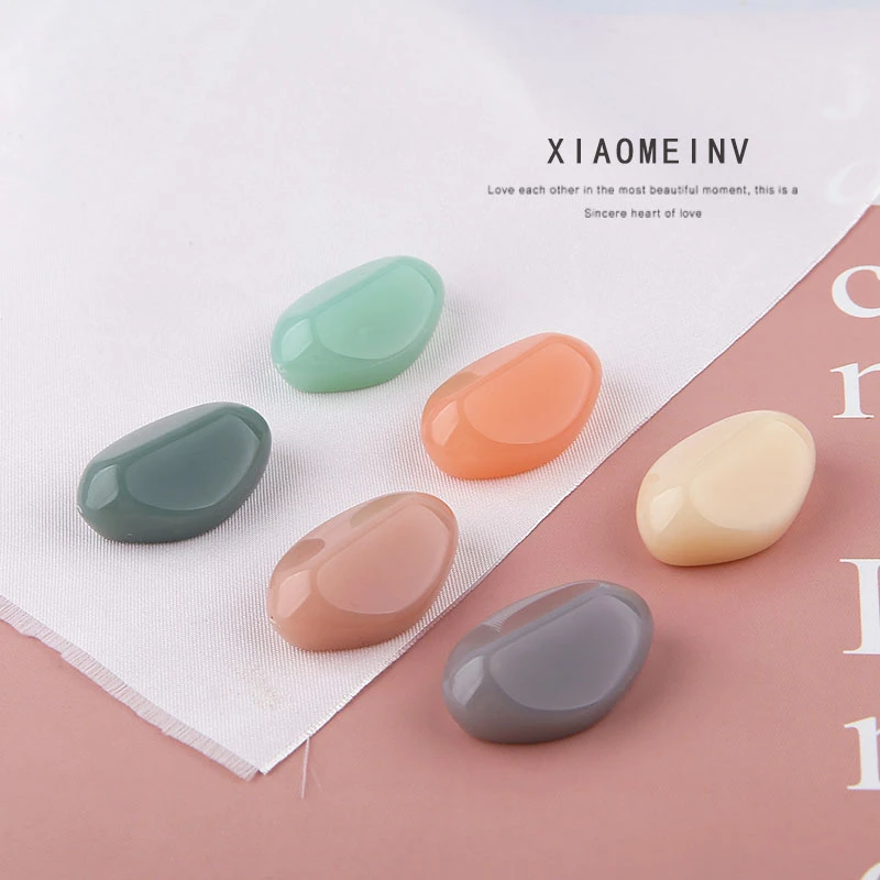 10 шт Япония и Корея Нерегулярные геометрические модные серьги тренд 2020 сплошной