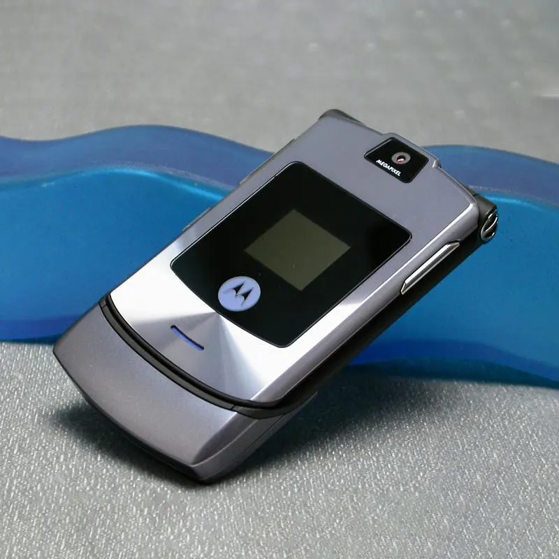 Восстановленная Motorola/Motorola V3i фотография металлическая складная модель |