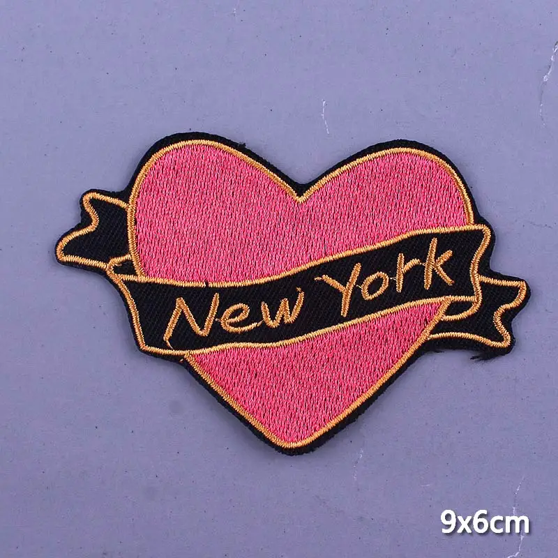 Clothing Patch Hippie Letter Embroidered Patches For Gay Pride Stickers Lgbt On Clothes Applique Iron | Дом и сад