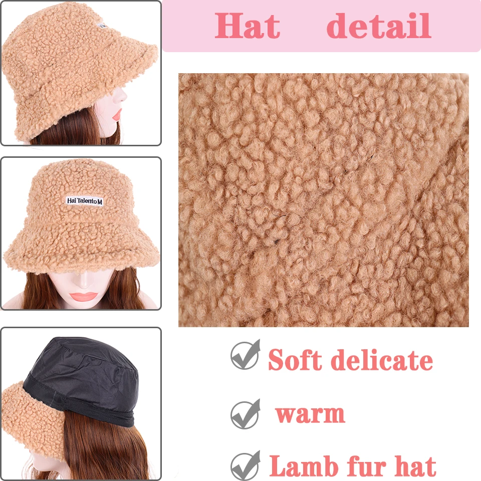 Горячий стиль коричневый длинный волнистый синтетический парик с светильник