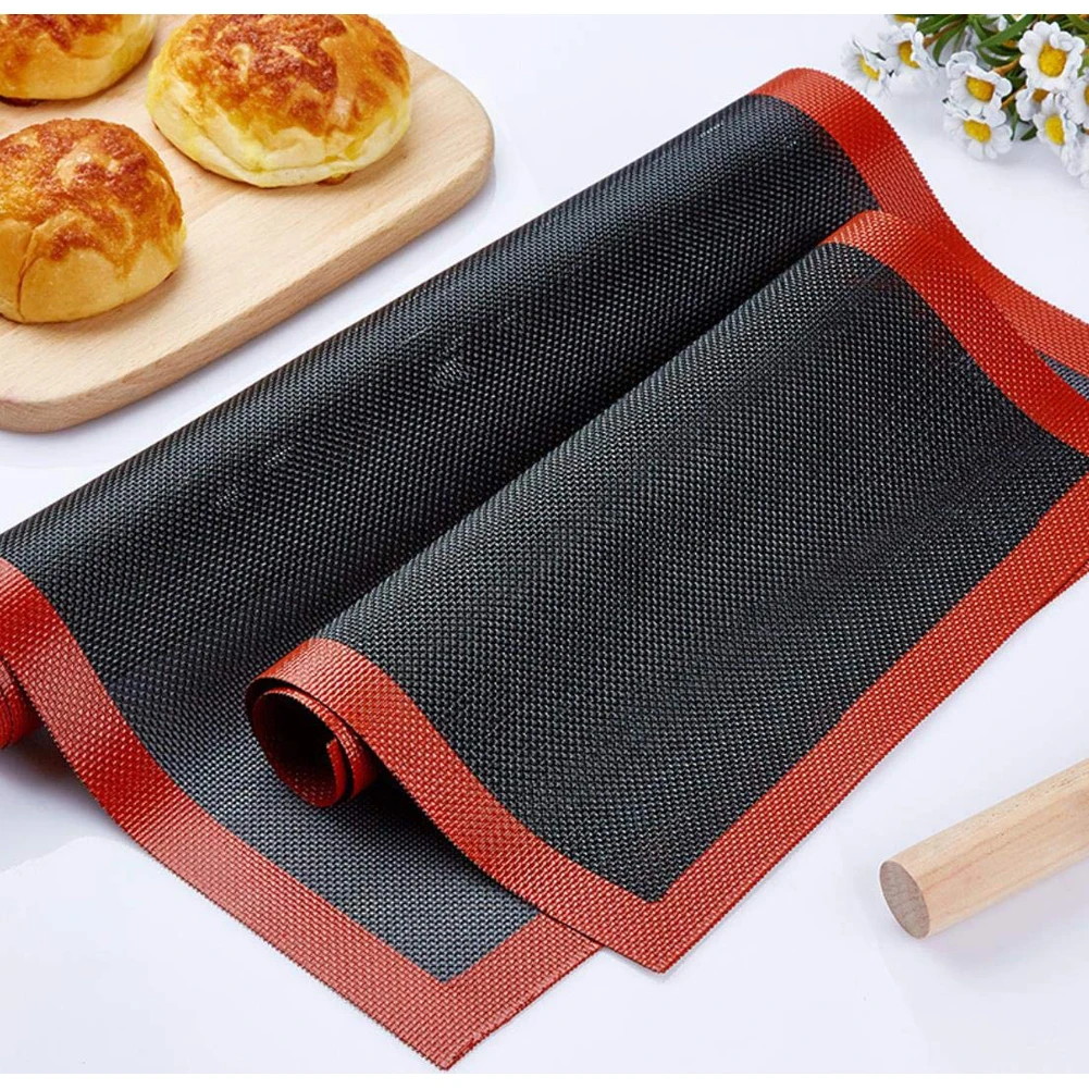 Non-Stick Silicone Baking Mat Pad Cookie Baking Gadget Cake Bakeware Pastry Tools For Kitchen Rolling Dough Mat