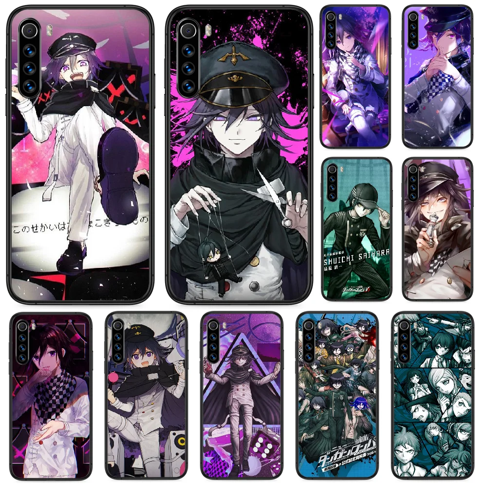 Чехол для телефона Danganronpa V3 черный силиконовый бампер Xiaomi Redmi Note 4A 4X 5 6 6A 7 7A 8 8A 4 5A 8T