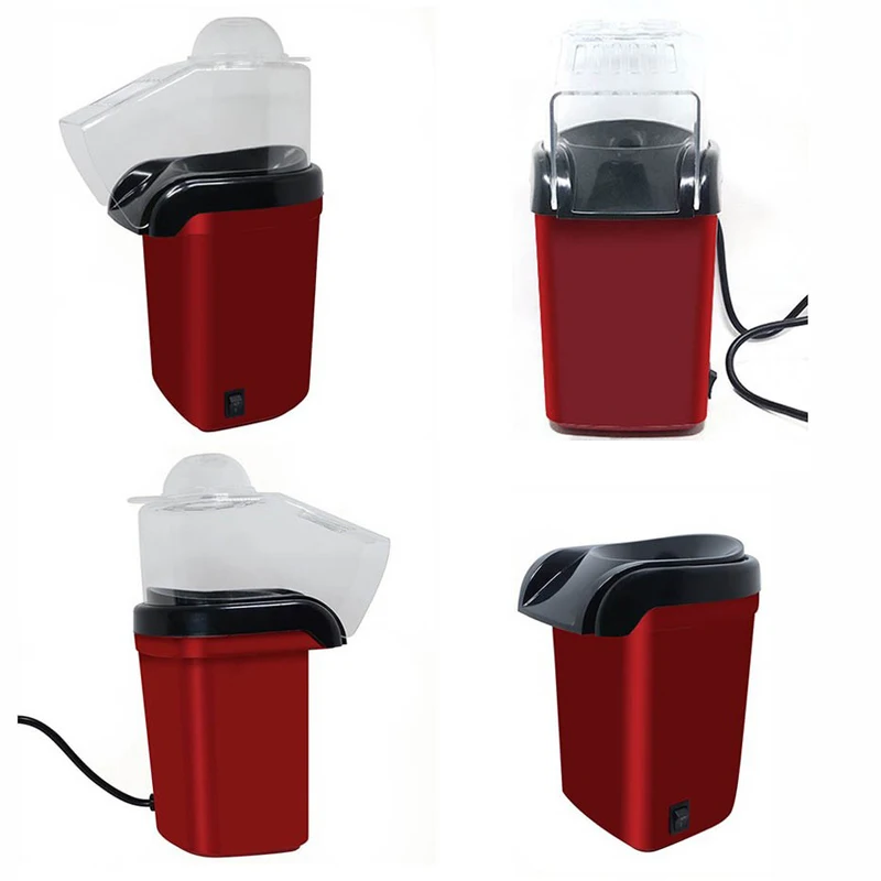 

HOT-1200W Mini Household Healthy Hot Air Oil-Free corn Maker Machine Corn per For Home Kitchen
