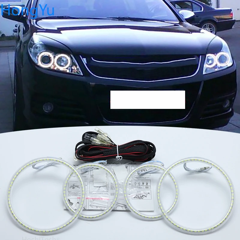

Для Opel Vectra C (facelift) караван 2005 2006 2007 2008 отличные Ангельские глазки ультра яркие красные/зеленые/комплект светодиодов «глаза ангела» Ангельск...