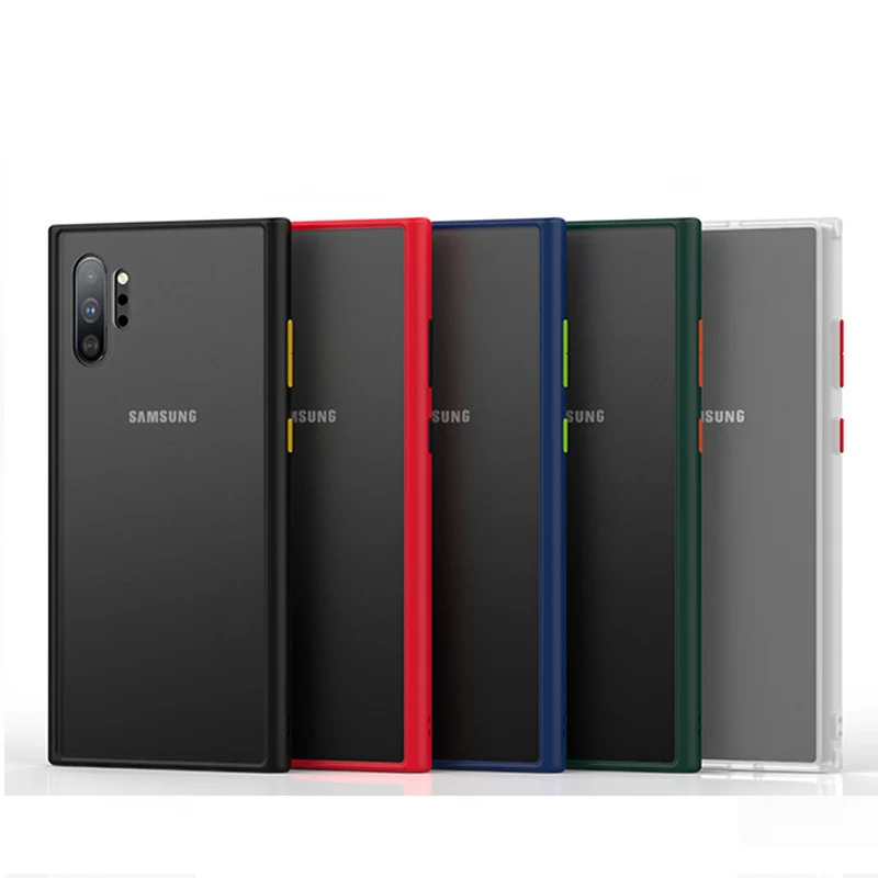 Противоударный защитный чехол для samsung Galaxy m30s A10 A20 A30 A40 A50 A60 A70 A80 S8 S9 S10e S10 Note 8, 9, 10, J4 J6 плюс резиновый матовый чехол