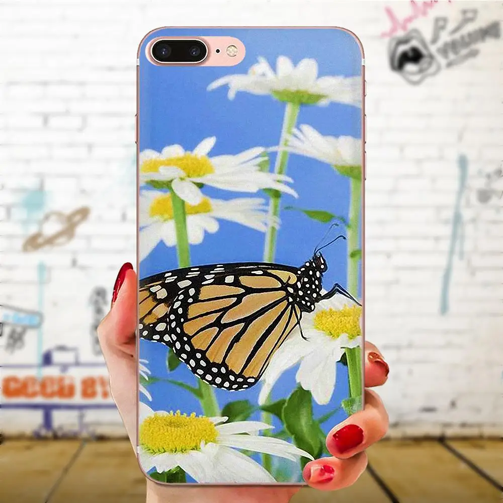 Для huawei Honor 4C 5A 5C 5X6 6A 6X7 7A 7C 7X8 8C 8S 9 10 10i 20 20i Lite Pro защитный чехол на заднюю панель из полиуретана Daisies фон