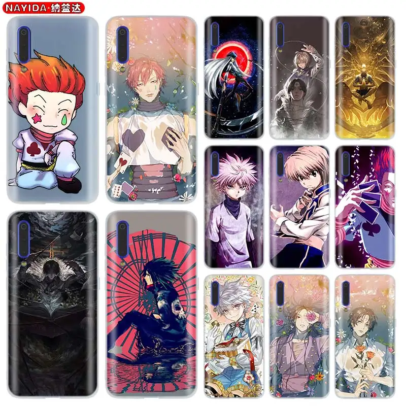 Силиконовый чехол для Xiaomi 11 Ultra 10 9 8 a2 a3 Lite Mi 9se 6x 5x Cc9 11Pro Hunter X Anime | Мобильные
