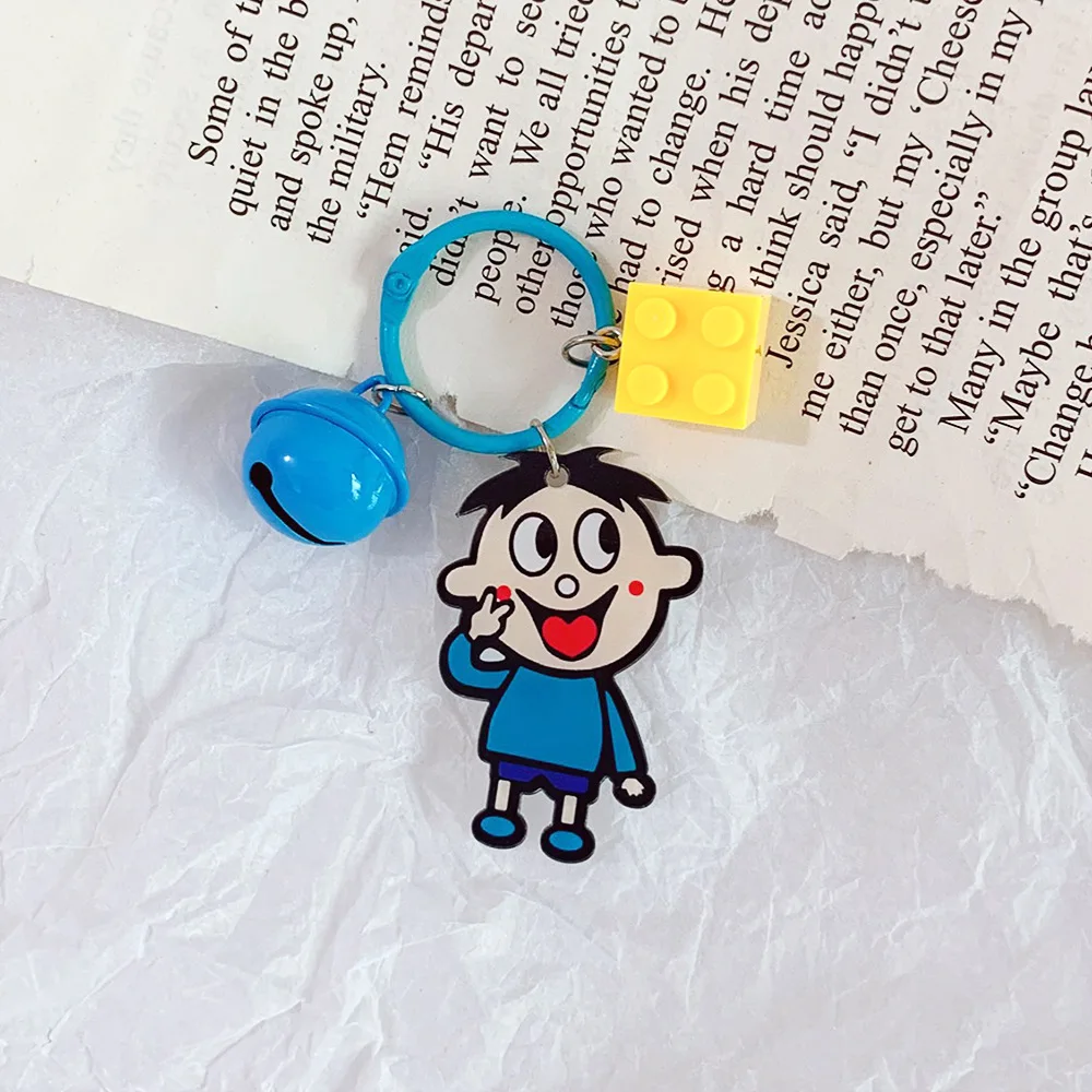 Новинка 2019 Милая красочная кукла в форме сердца брелок строительный блок игрушки