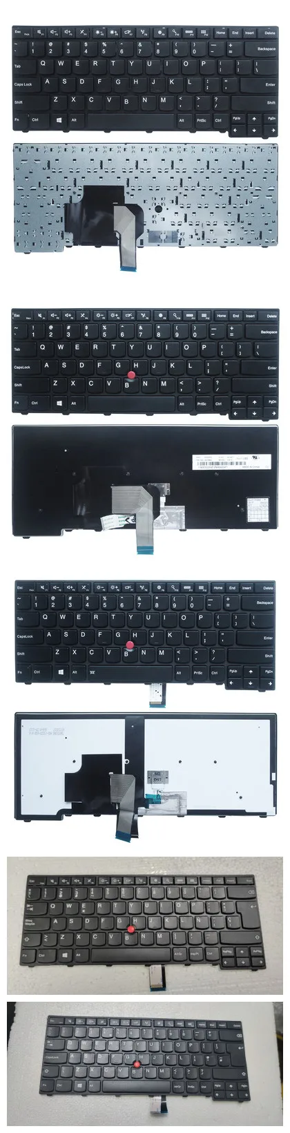 

For IBM Lenovo THINKPAD T440 T440P T440S T450 T450s T460 T431s E431 e440 l440 l450 l460 l470 t450s Keyboard US/UK/Spanish layout