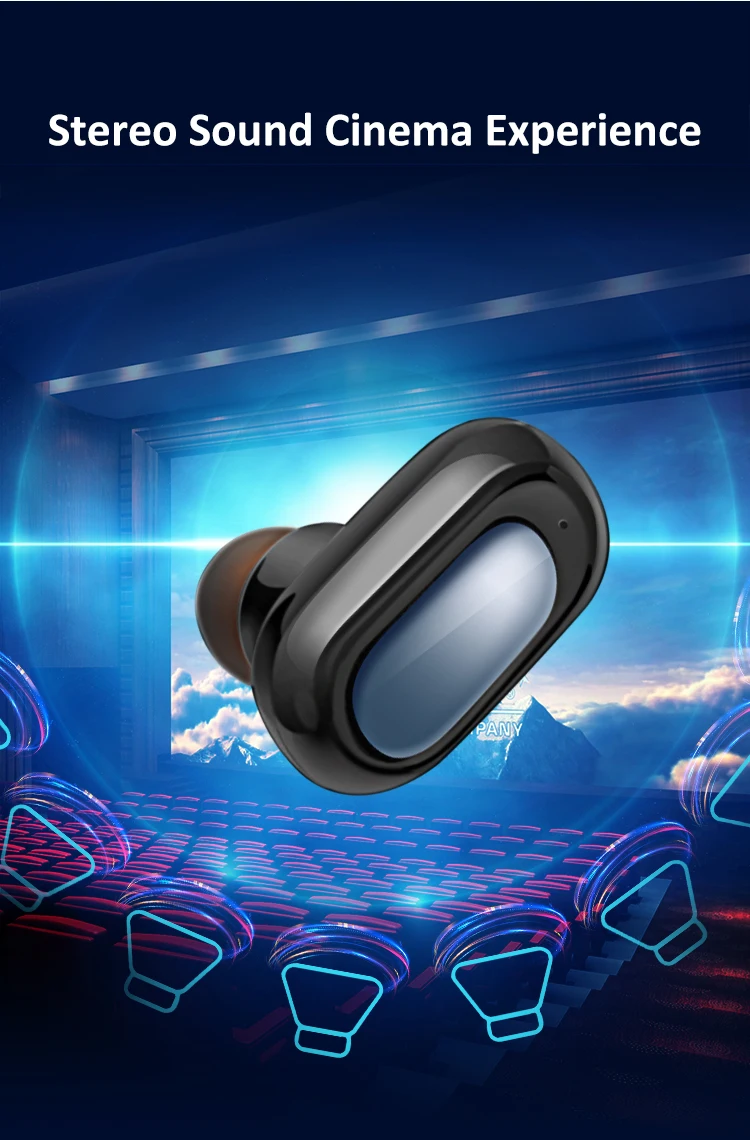 TWS беспроводные Bluetooth наушники 9D super bass стерео HIFI звук шумоподавление Mic Mi наушники Handsfree музыкальные наушники pk HBQ