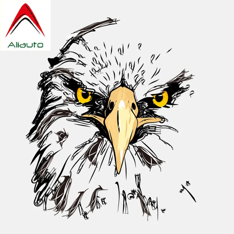 Автомобильные наклейки Aliauto Орлиный глаз виниловые аксессуары для наблюдения