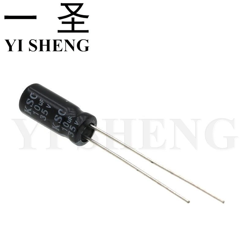

50PCS Electrolytic capacitor 35V10uF 5*11mm SMD aluminum electrolytic capacitor 10uf 35v
