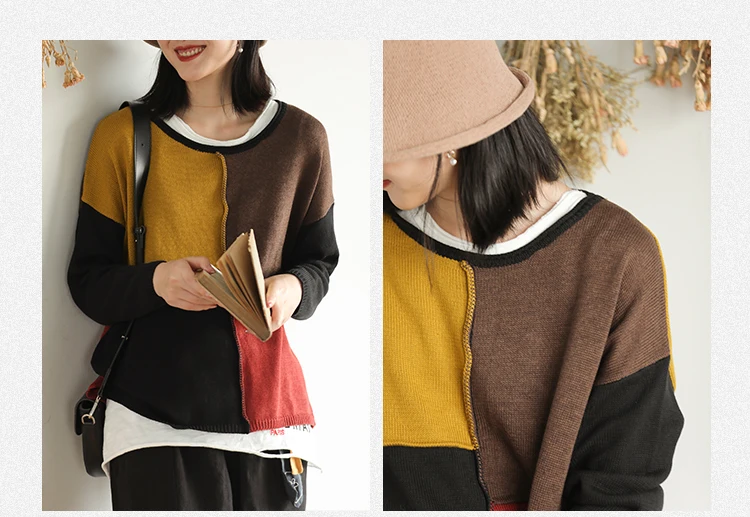 Max LuLu/Новинка г. Модные женские трикотажные изделия в Корейском стиле одежда в стиле панк Женская зимняя теплая свитера трикотажные хлопковые винтажные пуловеры