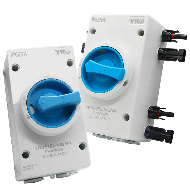 

Водонепроницаемый изоляционный переключатель IP66 DC1200V 20 amp solar PV