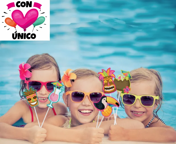 Conunico день рождения тропивечерние ринка фотобудка реквизит для вечерние