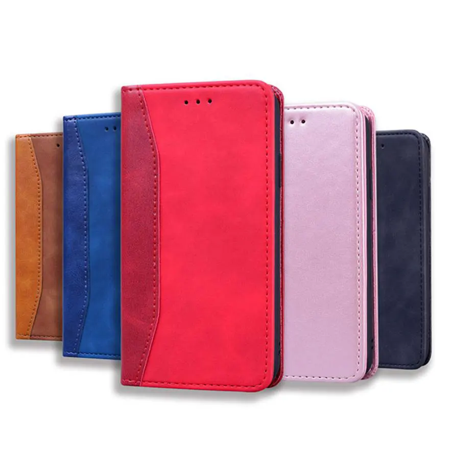 Чехол-книжка для Xiaomi Poco X3 NFC Redmi 9A 9 T 8 8A 7 7A Pro кожаный | Мобильные телефоны и