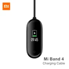 Оригинальный Xiaomi Mi Band 4 USB зарядный кабель зарядное устройство адаптер провода аксессуары для Xiaomi Miband 4 смарт-браслет