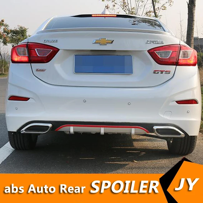 Диффузор для заднего бампера Chevrolet Cruze ABS 2017-2018 комплект корпуса задний спойлер |