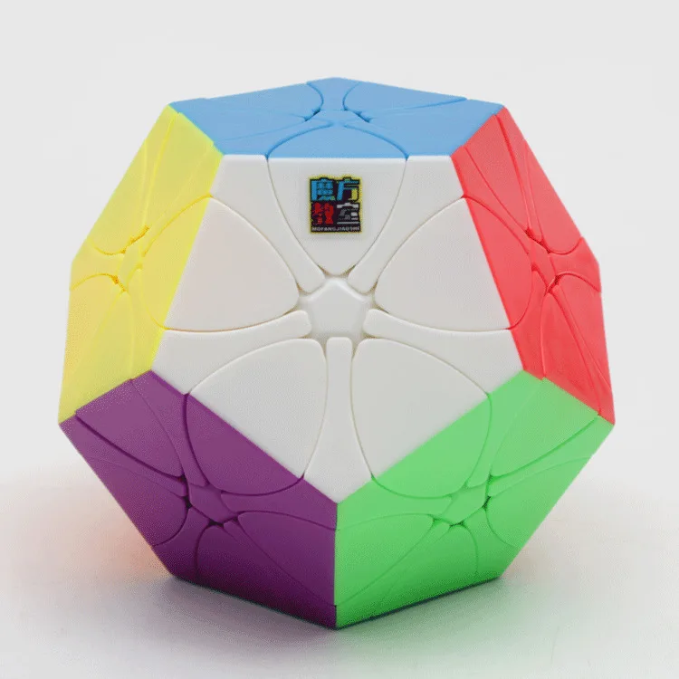 MoYu Yuhu MeiLong сливы Магический кубик 3x3 цветной Твист для взрослых Обучающие игрушки