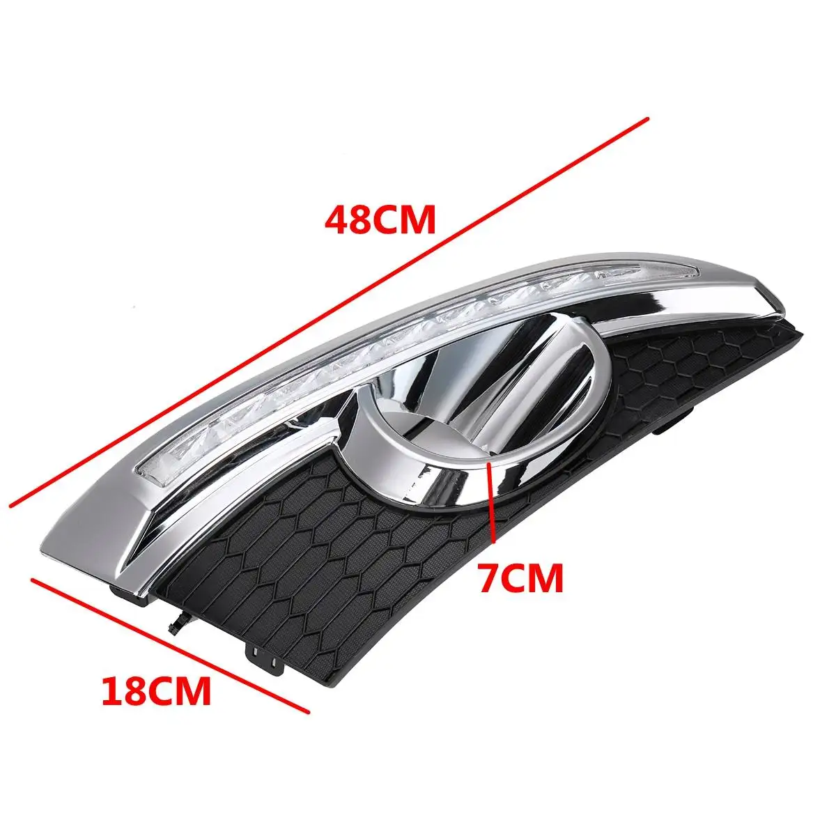 

2pcs Turn Signal LED Daytime Running Fog Lights DRL with Wiring Harness Controller For CHEVROLET CAPTIVA 2011 2012 2013