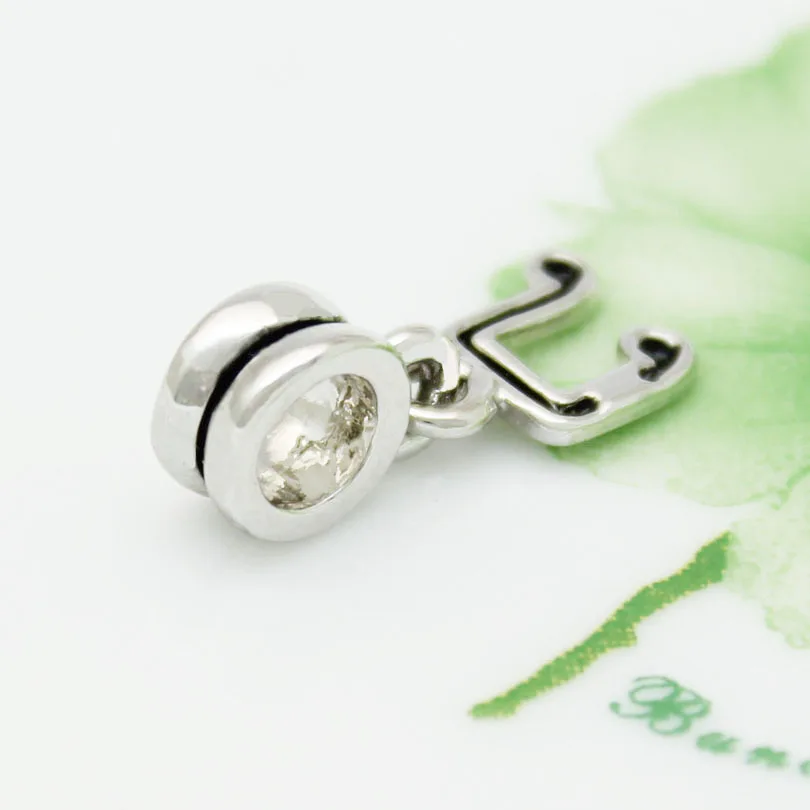 Синий кристалл музыка Шарм Примечание европейский шарик fit Pandora браслет