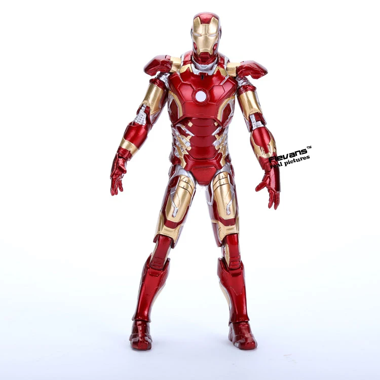 Железный человек Mark XLIII MK 43 ПВХ фигурка Коллекционная модель игрушки 7 &quot18