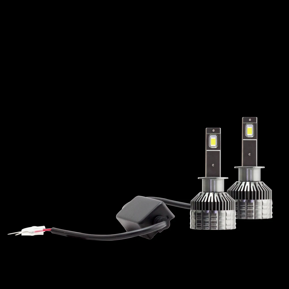 

BEDEHON High Power H1 LED H1 Headlight Bulb 90W 15000LM 6500K 3 Times Brightness Car Light for Universal Fit Car with Canbus