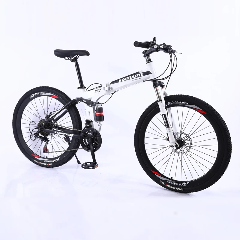 

24/26 inch mountain bike Folding mountain bicycle 21/24/27/30 speed adult bicycle New high carbon Steel student bike