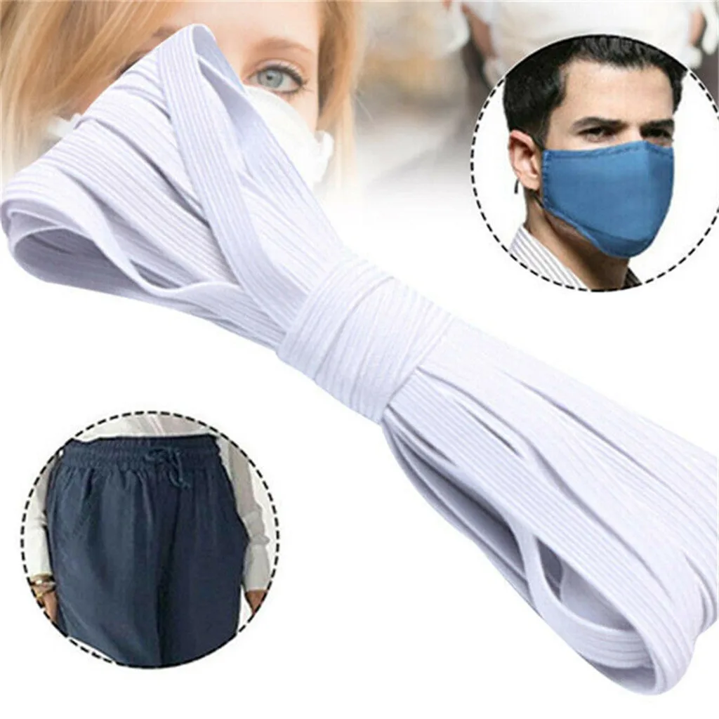 Функциональная универсальная маска для лица плетеные шнуры регулируемые