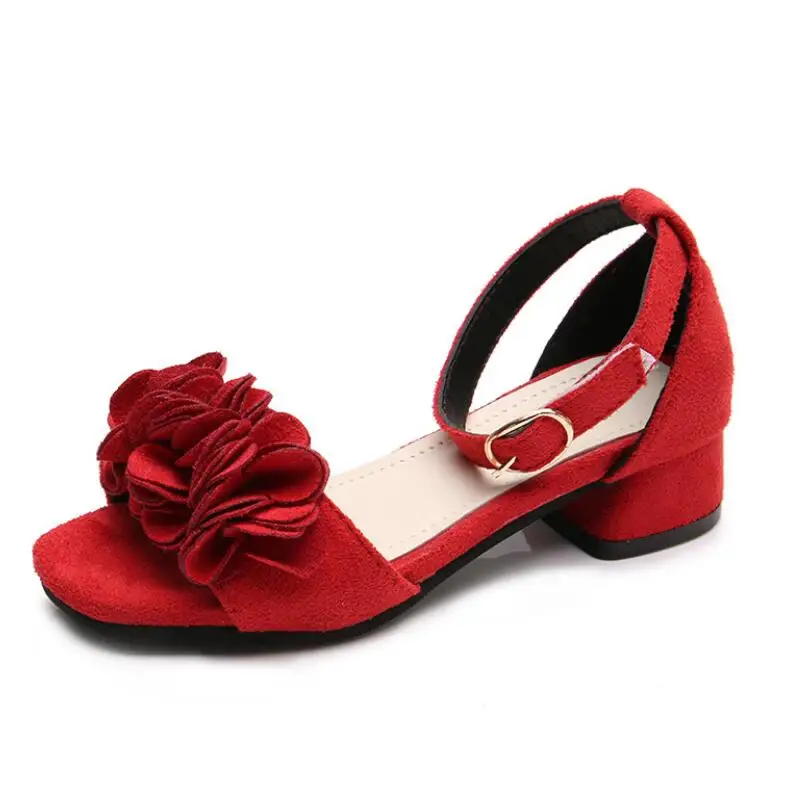 

2020 Kids Leather Shoes Girls Wedding Dress Shoes Children Princess Leather Sandals For Girls Casual Dance Shoes Flat Sandals