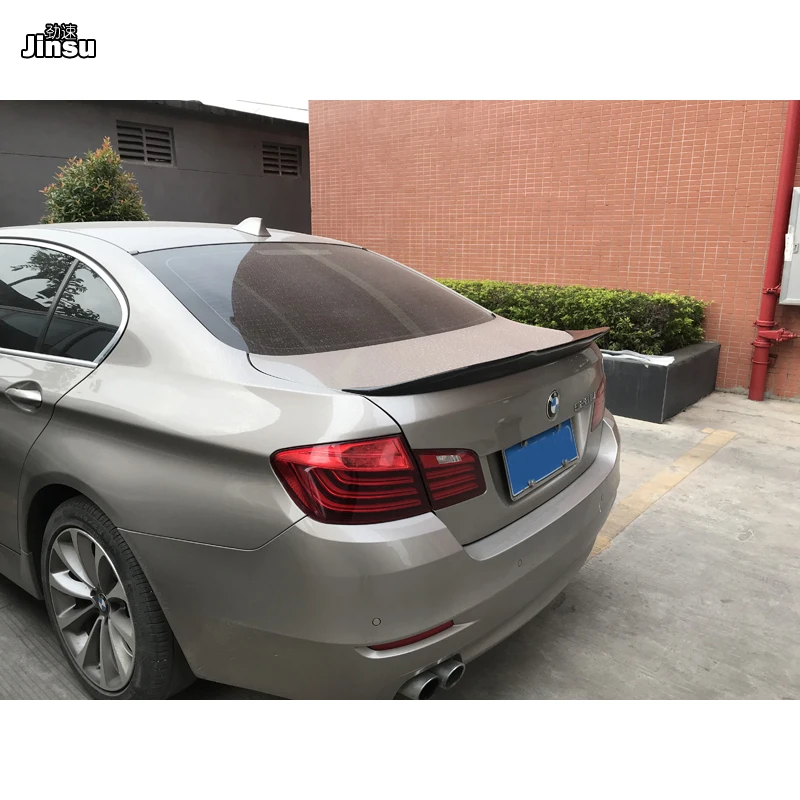 Для BMW 5 серии 518d 520i 528i 535i 2010 2016 спойлер для стайлинга cf стиль wing F10 m5 PSM задний из