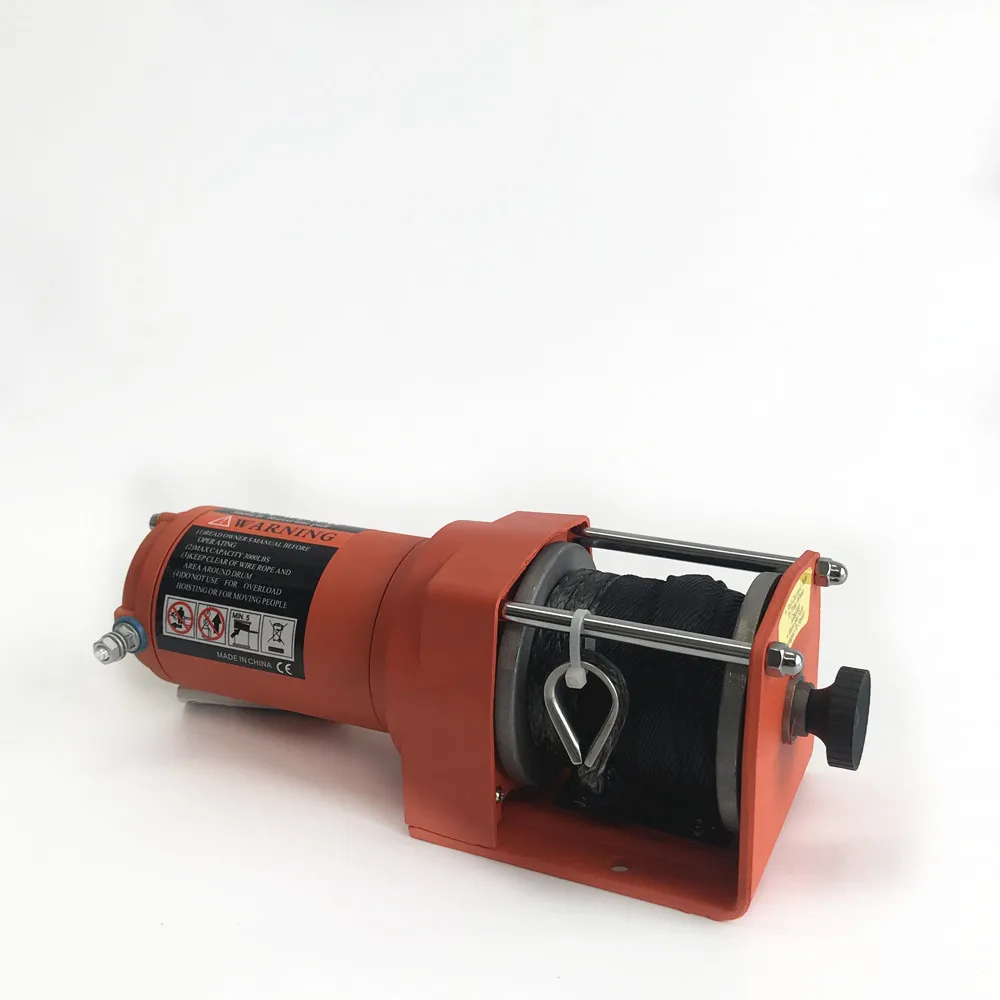 Электрическая лебедка для автомобиля 12 В электрическая с дистанционным