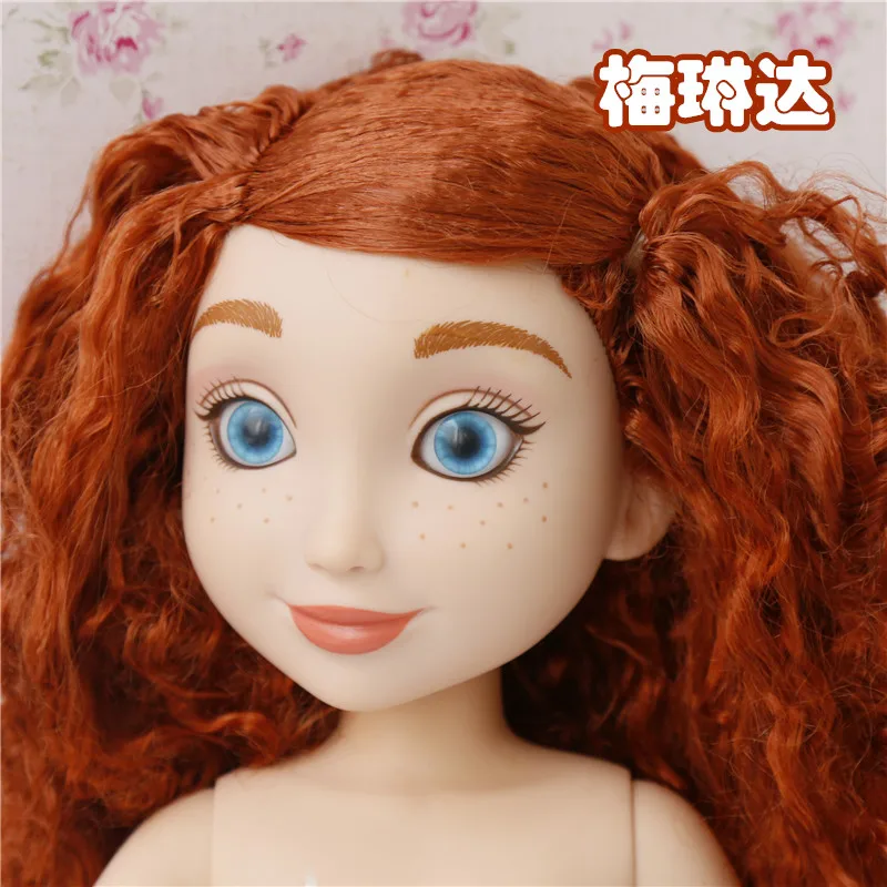 45 см большая Принцесса Мерида Золушка кукла Рапунцель антикварная для девочек