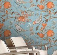 beibehang custom retro american plant garden bird mural wallpaper for wall painting living room tv sofa bedroom photo study room